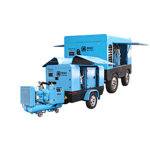 Motor drive Mobile air compressor