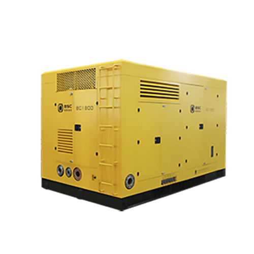 Mobile air compressor for Well