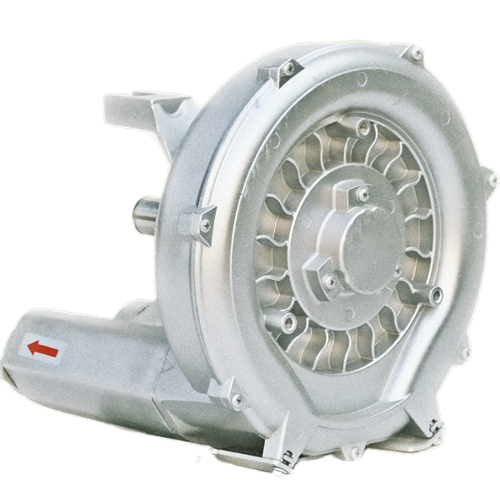 Customized belt driven side channel blower